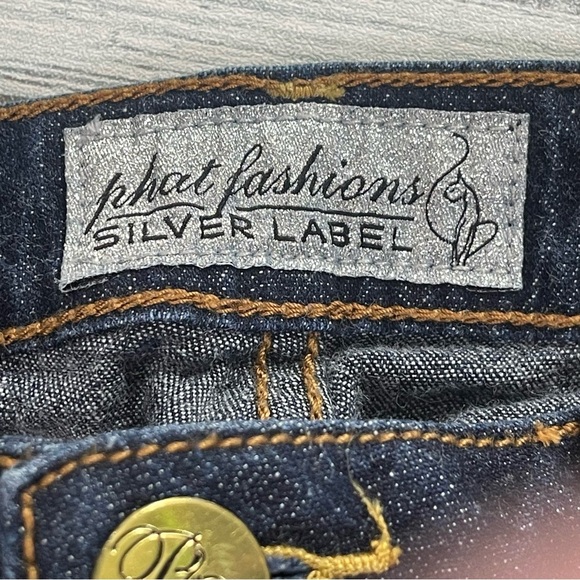 Phat Fashions Silver Label Bootcut Jeans Junior 11 - Picture 6 of 8